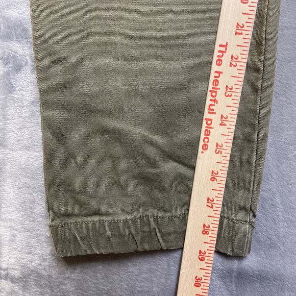 Air Walk Cargo Pants Men’s Size 2XL Green Elastic Waist Cuffed Pants Skater - Picture 5 of 11